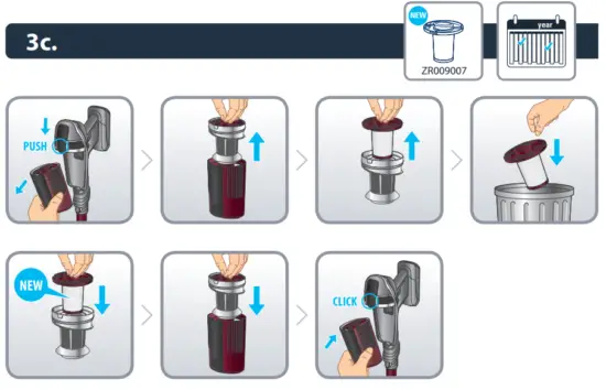 Tefal RH98 Xforce Flex Handstick Cordless - fig9