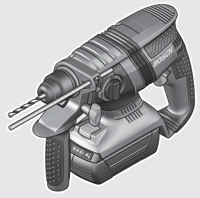 BOSCH GBH 36 V EC Compact Professional Cordless Rotary Hammer-