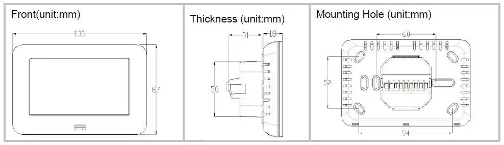 LENNOX-10F81-WIFI-Touch-Screen-Thermostat-3