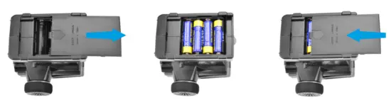 Battery installation