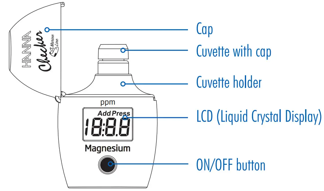 HANNA instruments HI783 Marine Magnesium Checker - fig 4