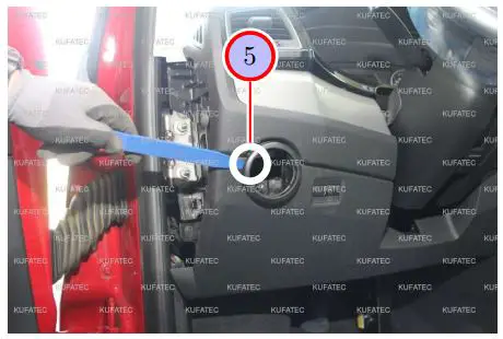 FIG 6 Removing trim panel driver’s side.JPG