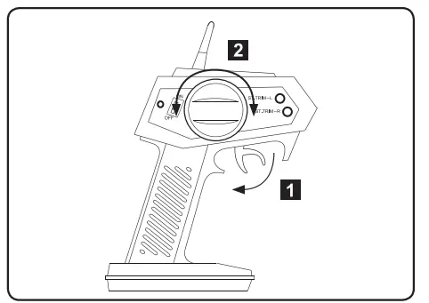 BANCROFT BNC1036-001 Offshore Lite Warrior V3 2.4GHz RTR Racing Board 5