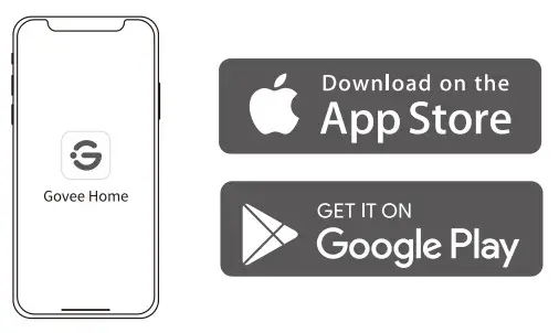 Govee H7090 Car LED Strip Light - App