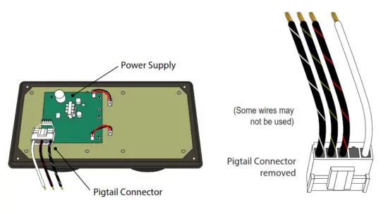 Signal-Tech TCIL Series AO-200966 LED Traffic Control Indicator Signals - Wiring Connection