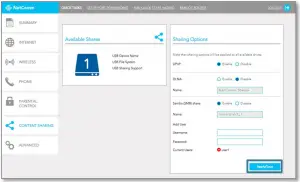Log in to the web interface 5