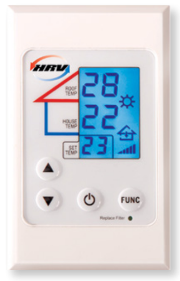 HRV Seasonal Suggestions for Ventilation level