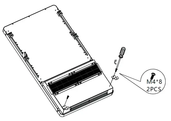 KLARSTEIN 10035036 Hot Spot Crystal Flow Bathroom Heater with Towel Rack - INSTALLATION 5