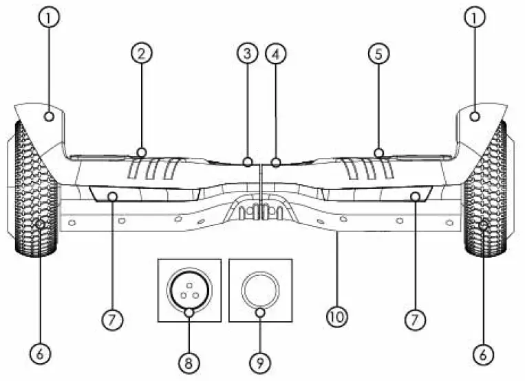 HOVER-1 H1-MAX Max 2.0 Hoverboard fig 1
