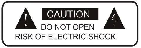 Hivi D1090 Multimedia Active Speaker - warning