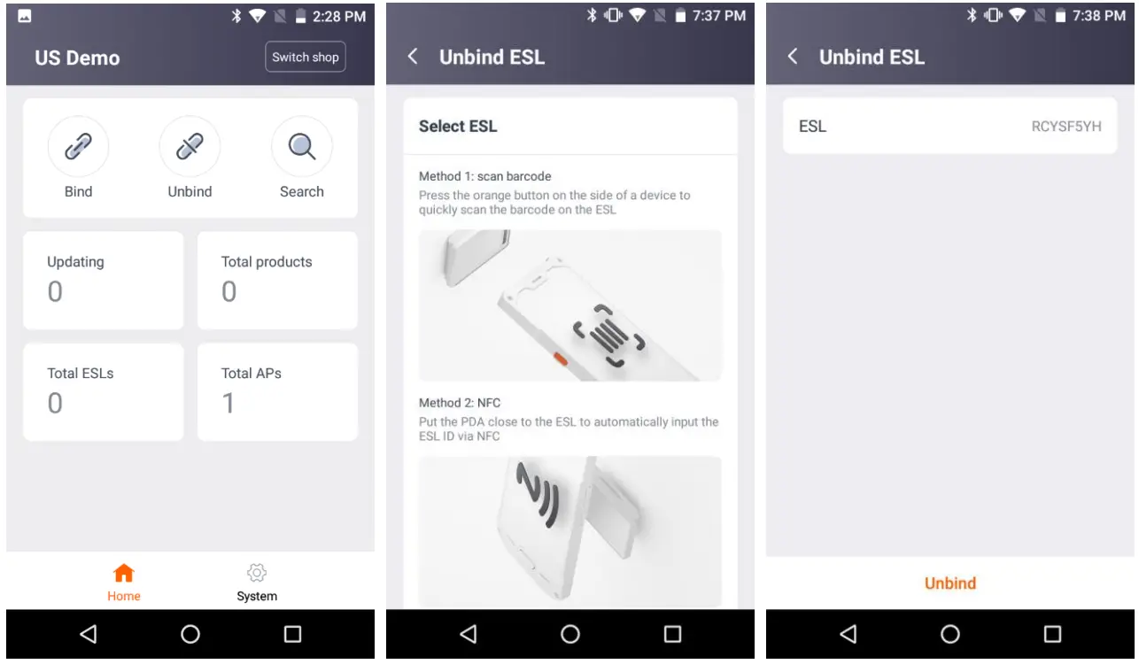 sunmi BL205 Electronic Shelf Label - fig12