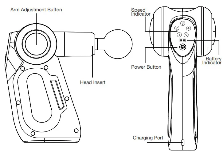 FitRx PRO precision multi-angle massager- Product Overview
