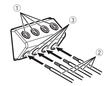 Pioneer GM D8701 Class D Mono Amplifier - speaker output