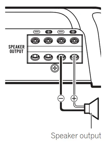 Pioneer GM D8701 Class D Mono Amplifier - speaker