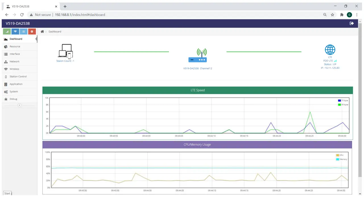 EXVIST V519 Data Transfer Unit 4G or 3G Industrial Router Setting 12