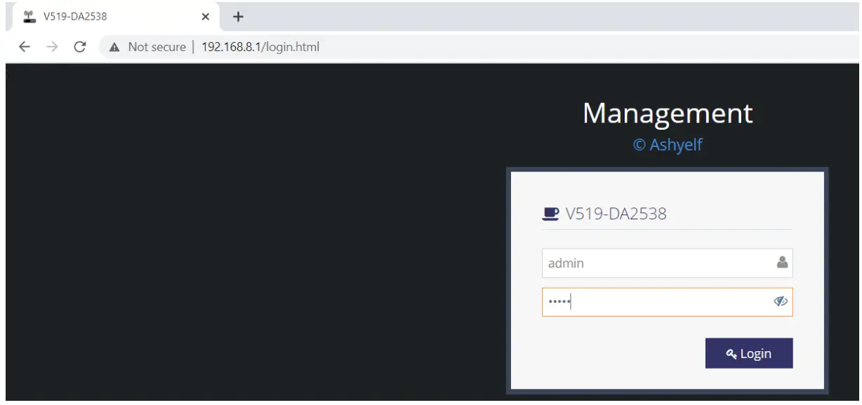 EXVIST V519 Data Transfer Unit 4G or 3G Industrial Router Setting 13