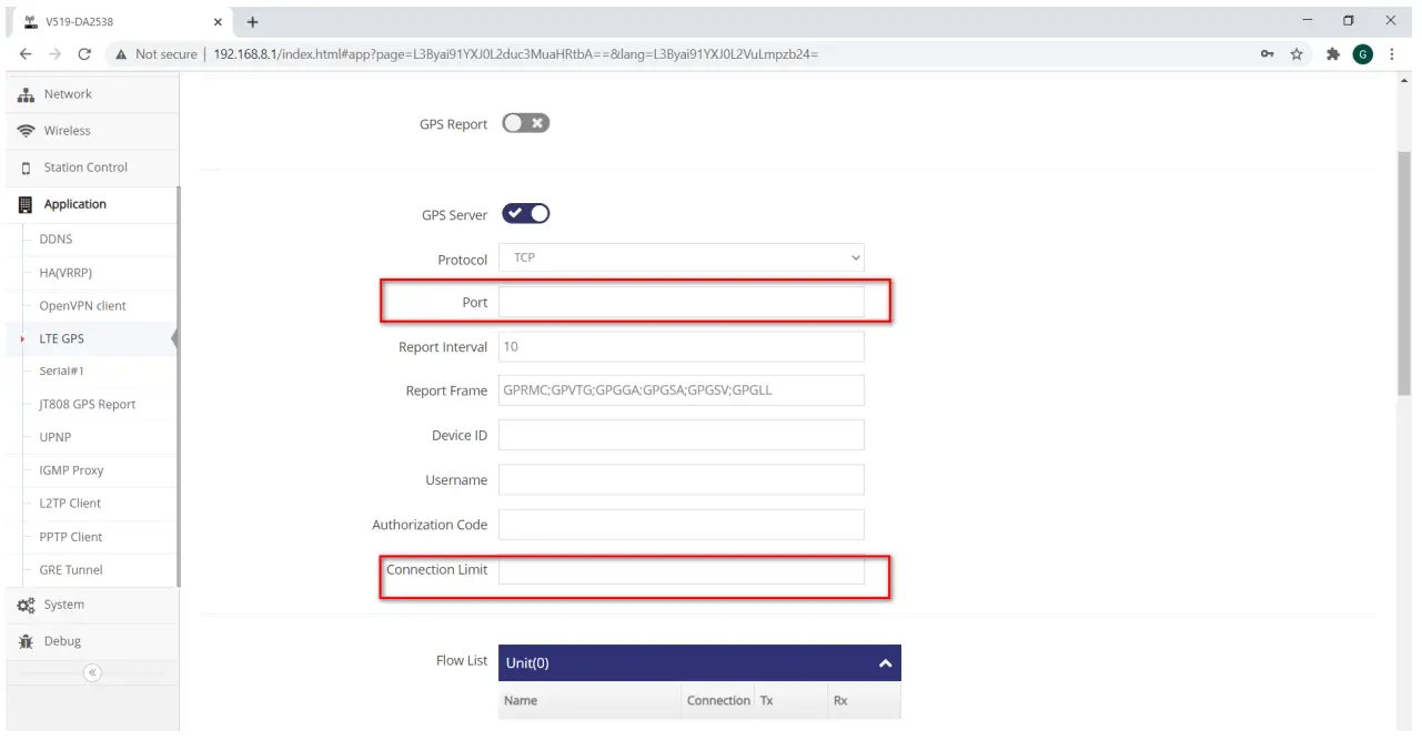 EXVIST V519 Data Transfer Unit 4G or 3G Industrial Router Setting 7