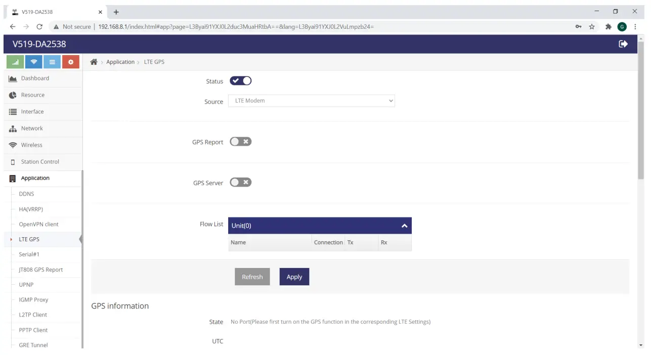 EXVIST V519 Data Transfer Unit 4G or 3G Industrial Router Setting 8