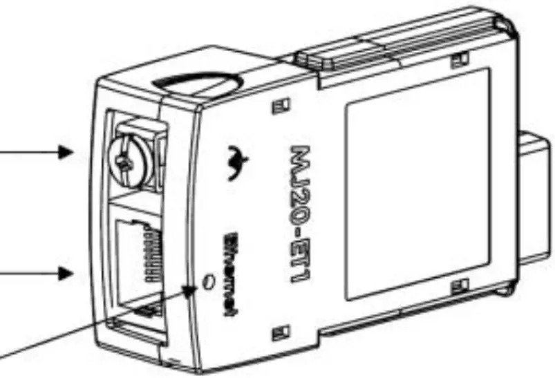 UNITRONICS MJ20-ET1 Ethernet Add On Module 01