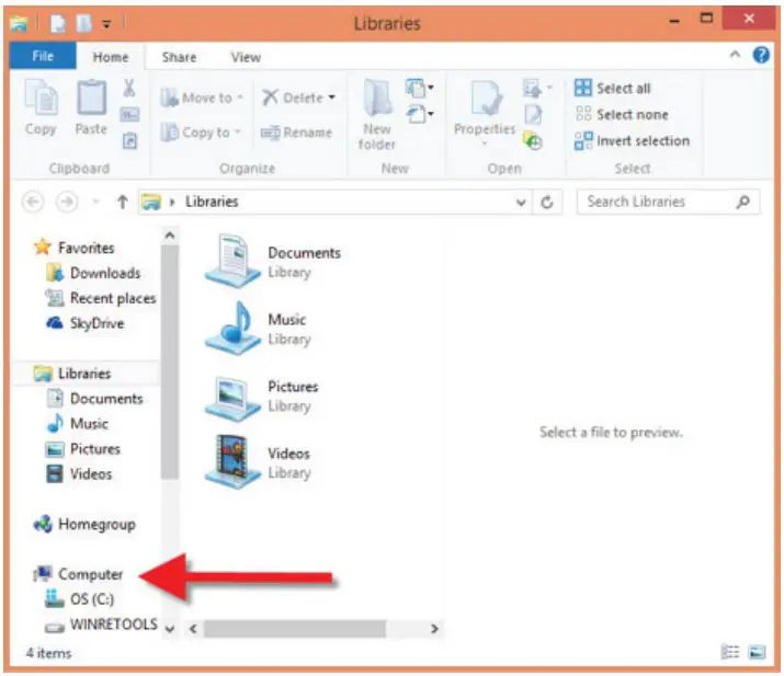 Sabrent DS-U301 HDD DOCKING STATION+USB PORTS User Manual - Click on the Start Icon