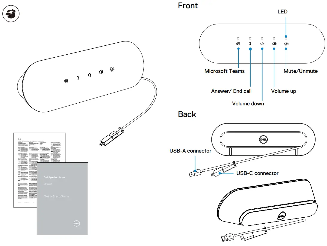 Dell SP3022 Speakerphone