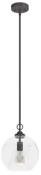 Hunter 19558 1 Light Pendant Instruction