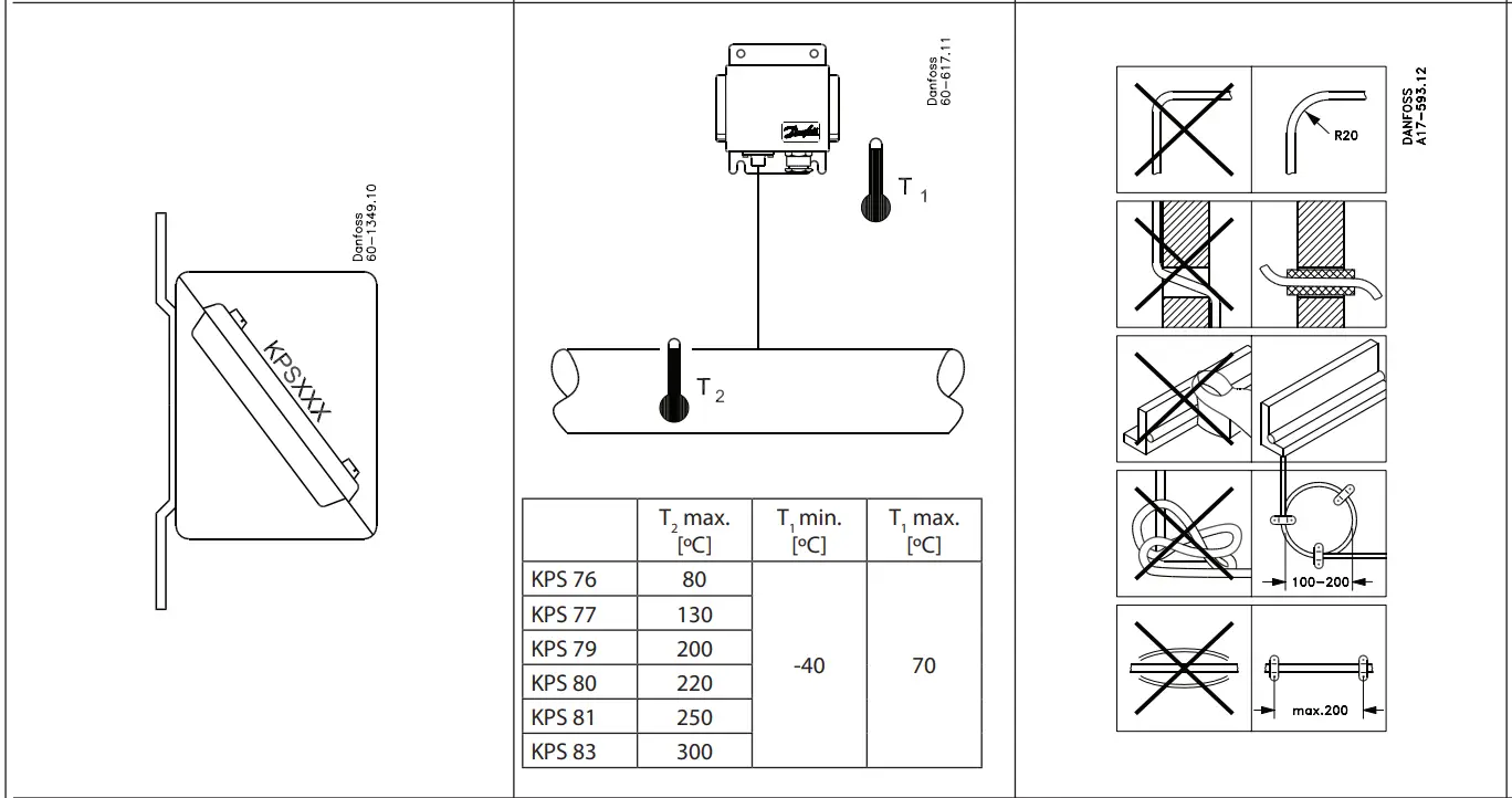Danfoss KPS 76 Thermostat - fig2