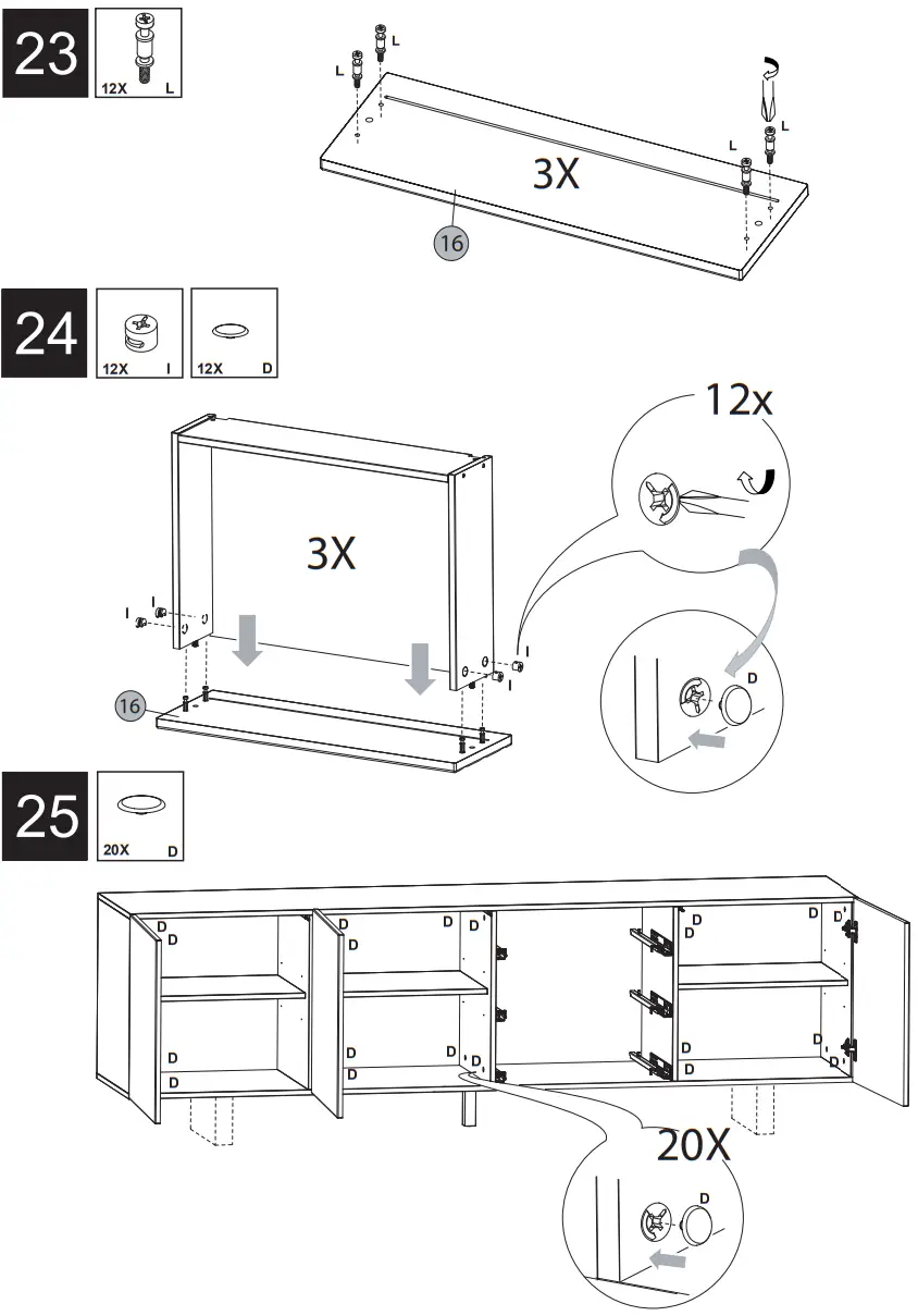 OTTO MBA25 DIVENTA Sideboard 220cm - fig 15