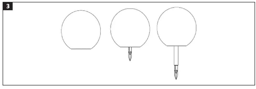 ansult 014230 Solar Globe LED FIG 3