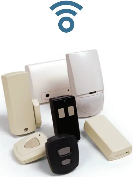 inovonics VISTA 128BPE Security System Configuration - Repeater Network