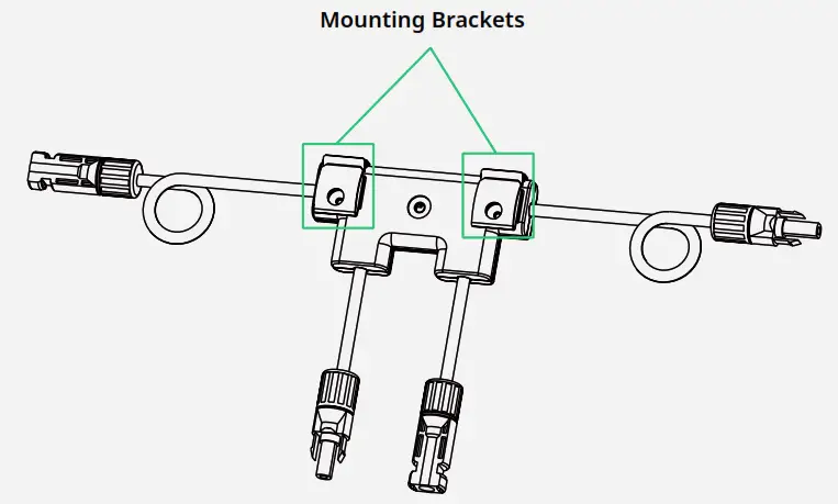 hoymiles HRSD 1C Rapid Shutdown Solution - Mounting Brackets