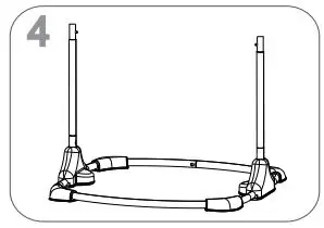 anko BOUNCE ACTIVITY CENTRE Instruction Manual - The Activity Centre should now resemble the photo above