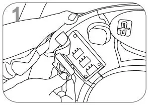 anko BOUNCE ACTIVITY CENTRE Instruction Manual - There are three height adjustments that are changed by altering the position of the connectors on the underside of the Seat Tray.
