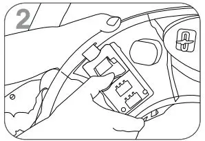 anko BOUNCE ACTIVITY CENTRE Instruction Manual - To adjust, slide the plastic connector towards the seat to unlock. The position closest to the seat is the highest setting.