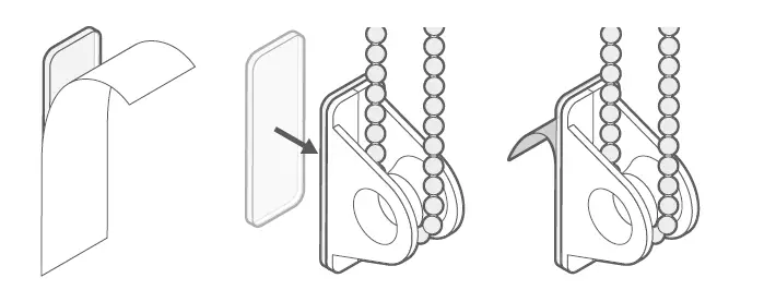 blinds2go PerfectFIT Florence Blackout Fuchsia Roller Blind fig (5)