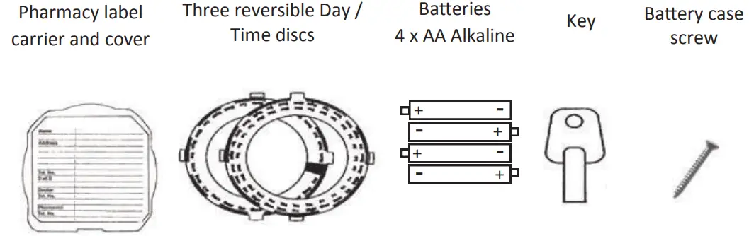 Pivotell Mk3-11 Mark 3 Automatic Pill Dispenser - Fig 2