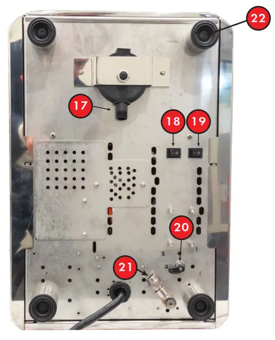 CHRIS COFFEE Vetrano 2B Evo Quick Mill Espresso Machine - fig