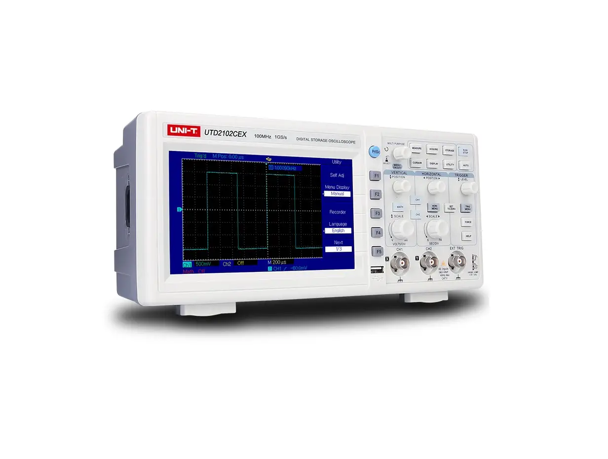 Uni-t Utd2000cex-digital Oscilloscope Voltage Meter User Manual