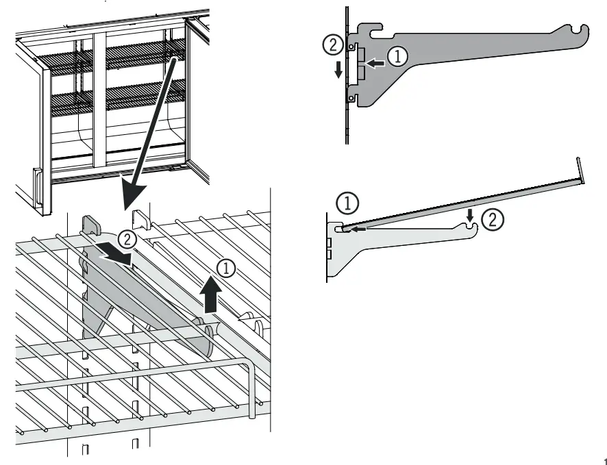 LIEBHERR SFT 1223 Supermarket Cabinet fig 2