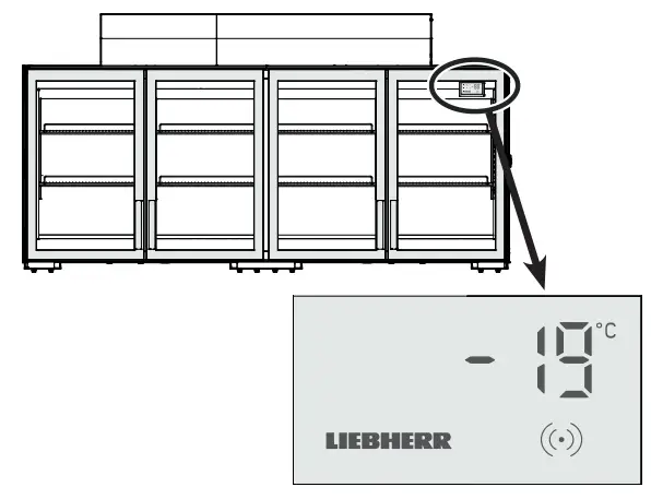 LIEBHERR SFT 1223 Supermarket Cabinet fig 9