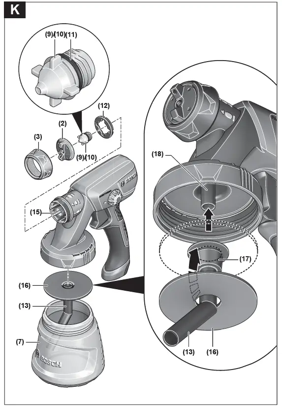 BOSCH-PFS-1000,-2000-Paint-Spray-System-fig12