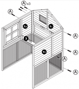 Use screw driver for assembly
