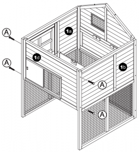 Use screw driver for assembly