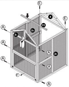 Use screw driver for assembly