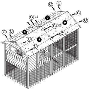 Use screw driver for assembly