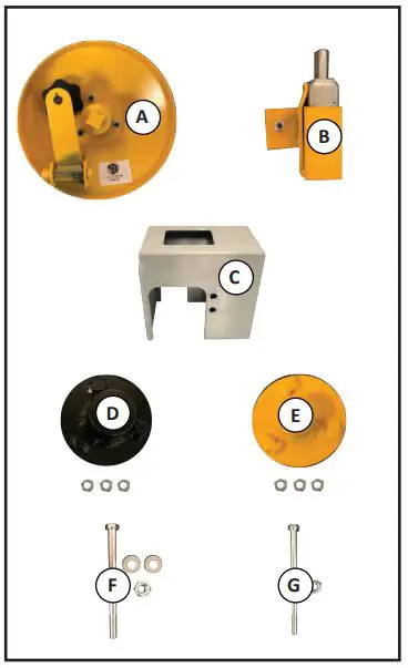 CABINETIZER 1013 Cabinet Lift Drill - parts