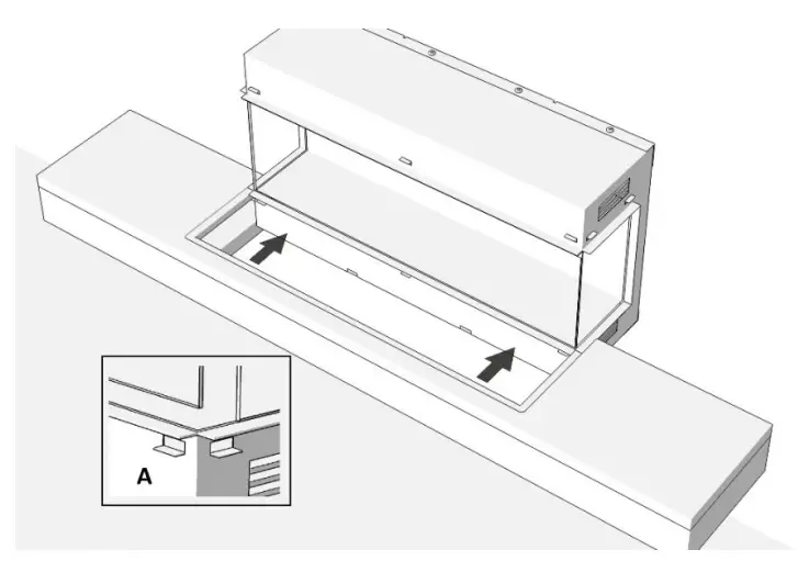 FLAMERITE FIRES Glazer Electric Fire Fan Heater fig 5