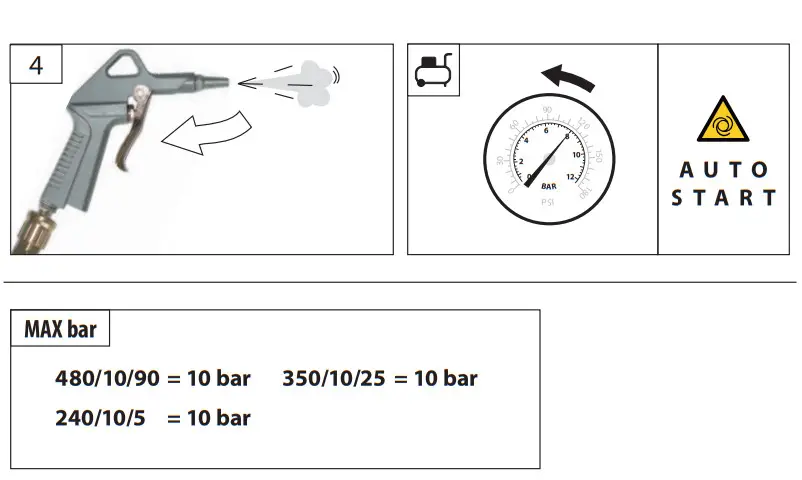 Gude 50090 Serise Compressor AirPower - Figure 7