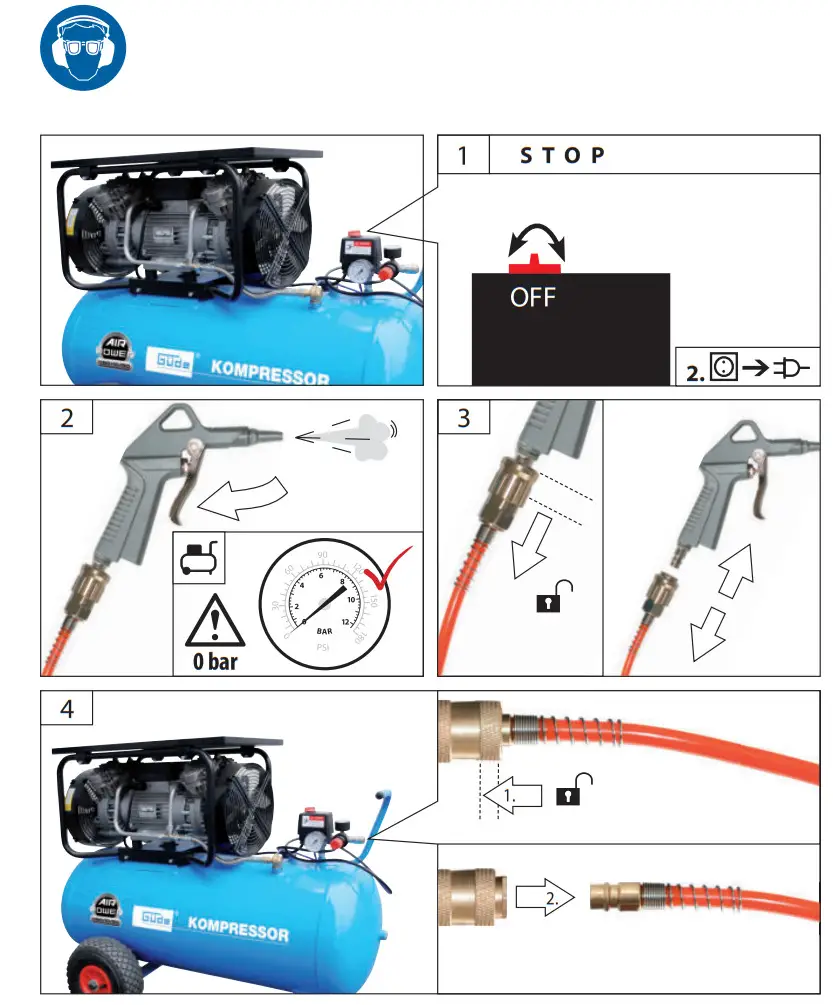 Gude 50090 Serise Compressor AirPower - Figure 8