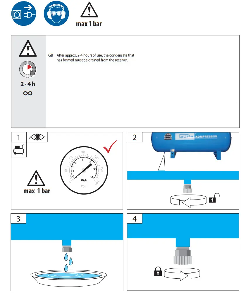 Gude 50090 Serise Compressor AirPower - Figure 9
